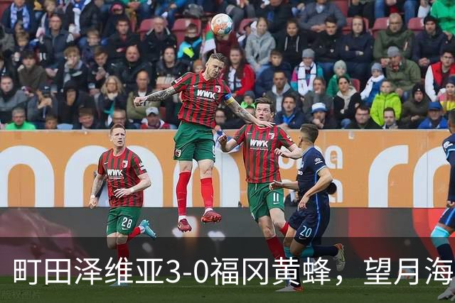 町田泽维亚3-0福冈黄蜂，望月海辉传射，延吉、前宽之破门